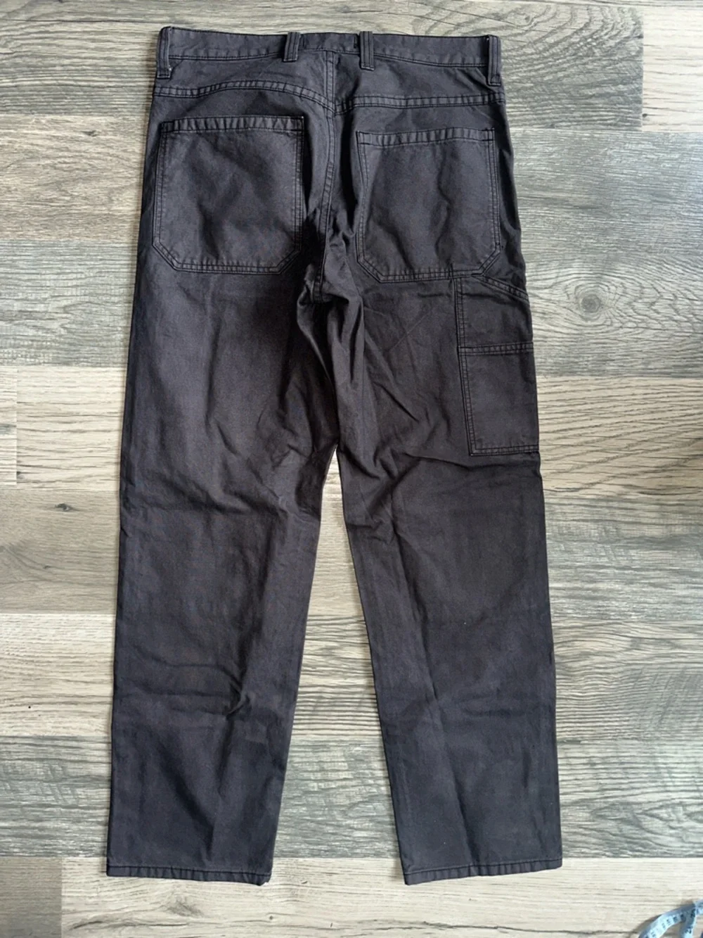 Madewell NWT relaxed straight workwear pant mens in‎ black coal  31x32